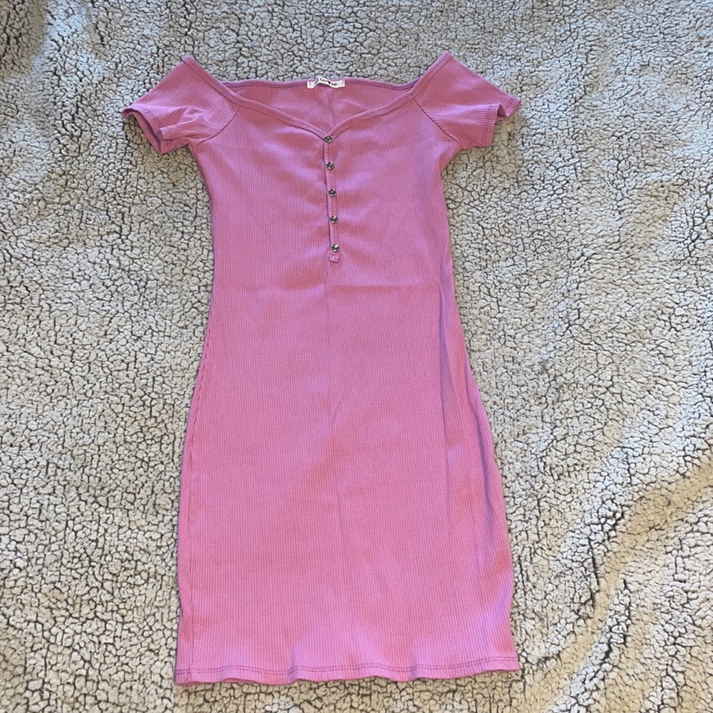 Stretchy Off the Shoulder Dress